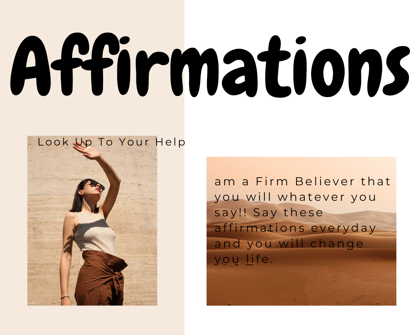 "I AM" AFFIRMATION PDF Digital Download
