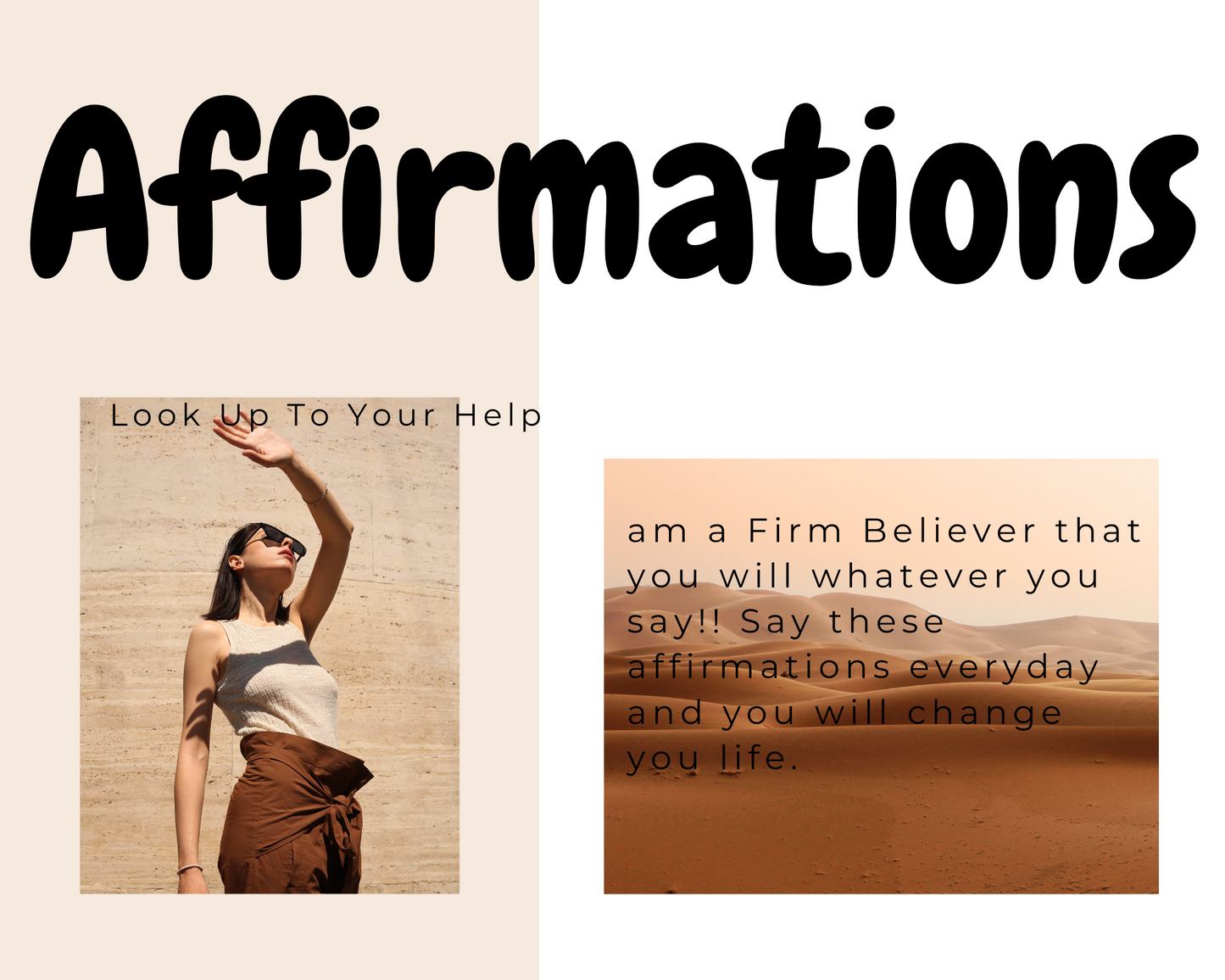 "I AM" AFFIRMATION  PDF Digital Download